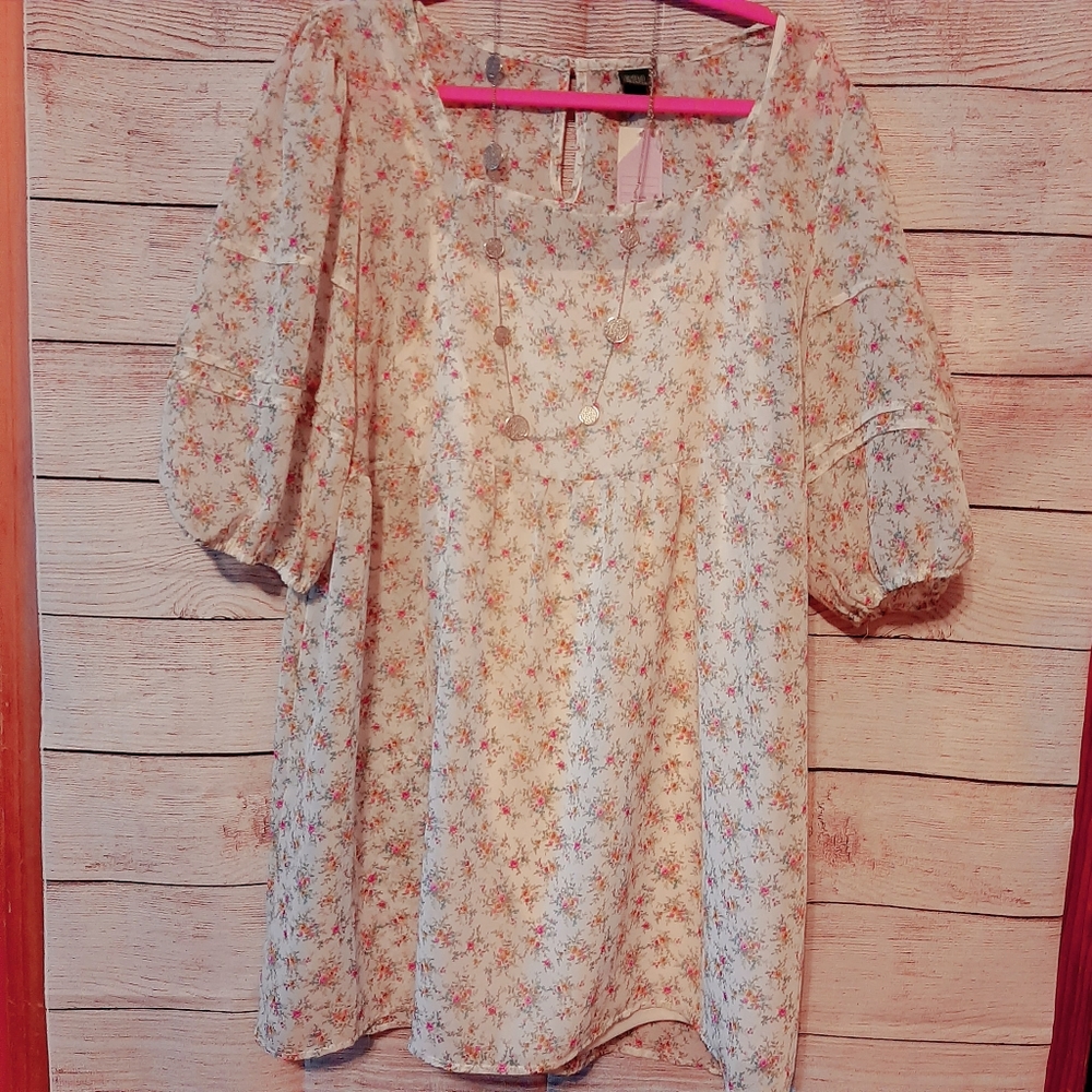 NWT Floral print dress